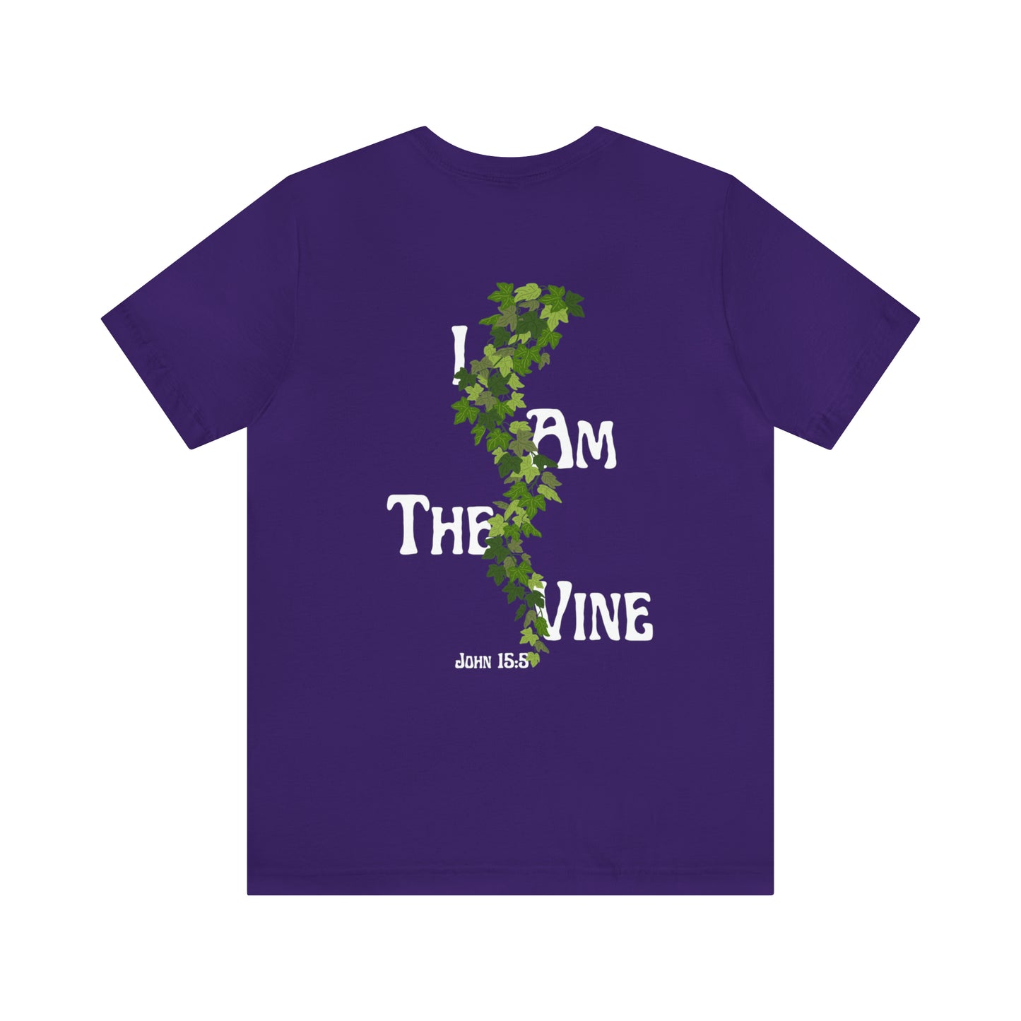 "Jesus Is the True Vine" Unisex Jersey Short Sleeve Tee