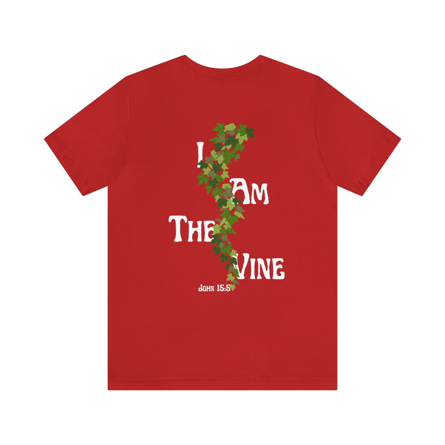 "Jesus Is the True Vine" Unisex Jersey Short Sleeve Tee