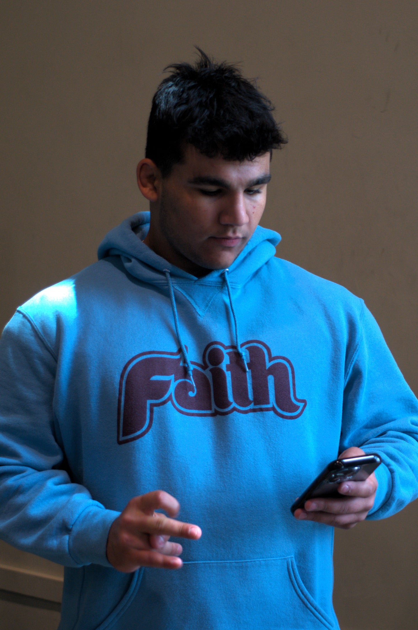 "Faith" Unisex Hoodie - Philadelphia Phillies Throwback Colorway