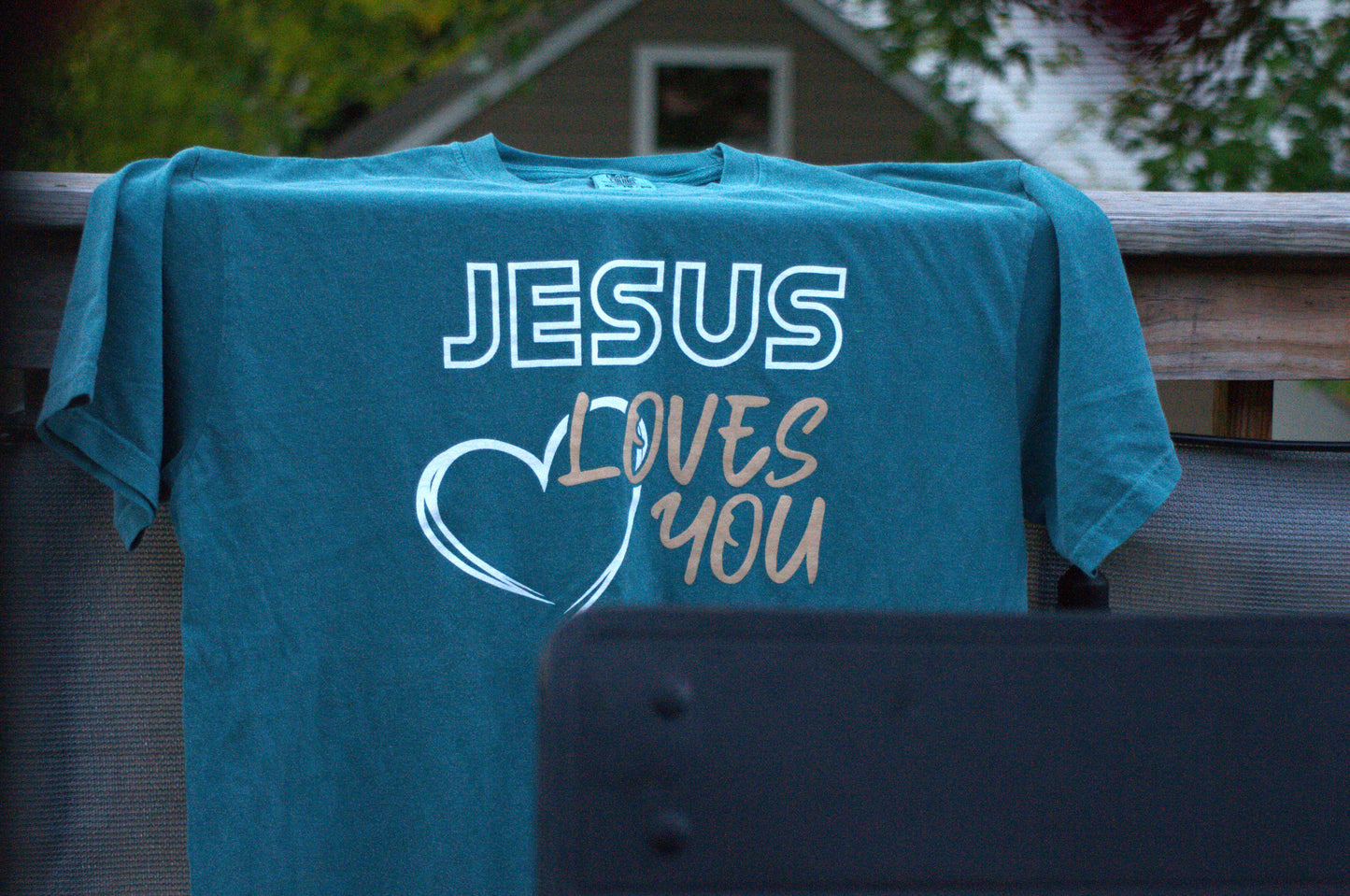 "Jesus Is my Game Changer" - Emerald T-Shirt