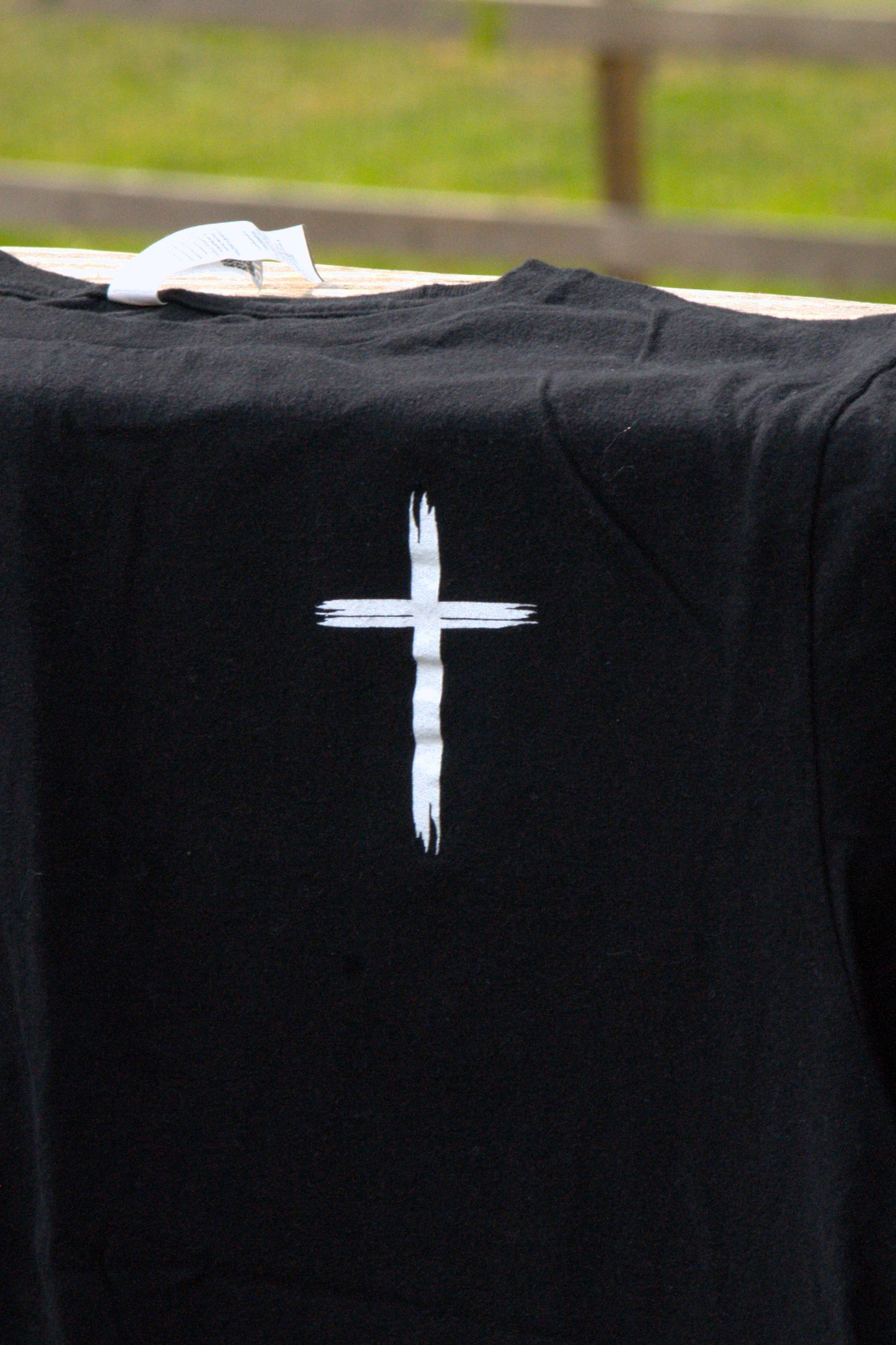 "Jesus Loves You" Black and White T-Shirt