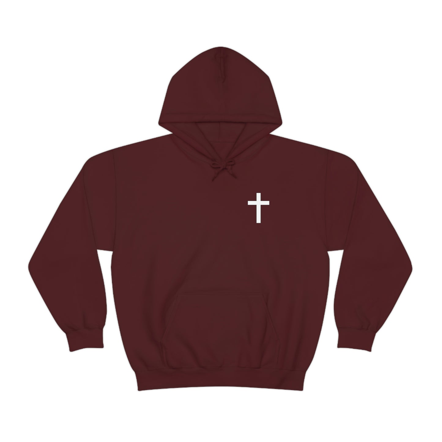 "Have Faith In Jesus" White Letters Unisex Heavy Blend™ Hooded Sweatshirt