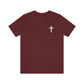 "Have Faith In Jesus" White Letters Unisex Jersey Short Sleeve Tee