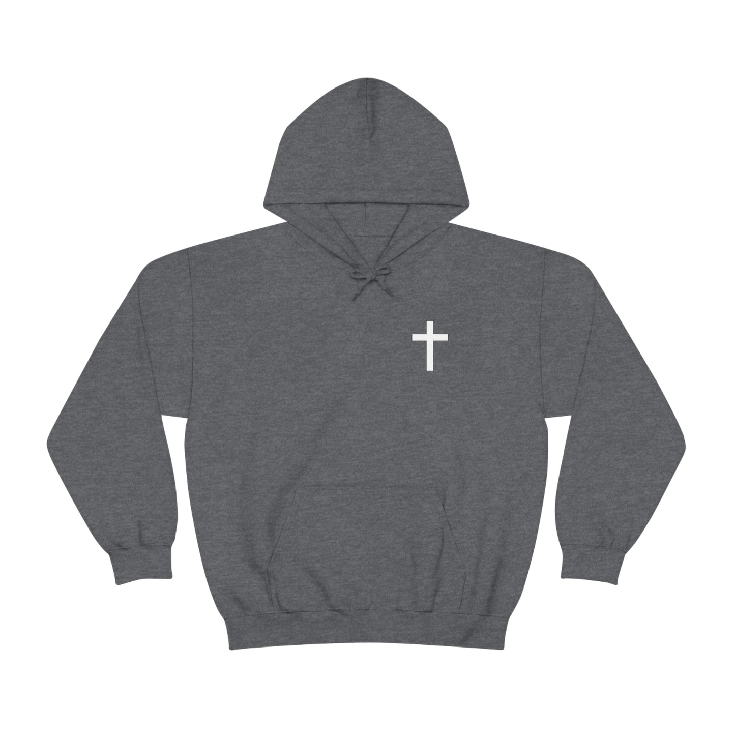 "Have Faith In Jesus" White Letters Unisex Heavy Blend™ Hooded Sweatshirt