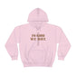 "In God We Are" Brown Unisex Heavy Blend™ Hooded Sweatshirt