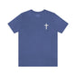 "Have Faith In Jesus" White Letters Unisex Jersey Short Sleeve Tee
