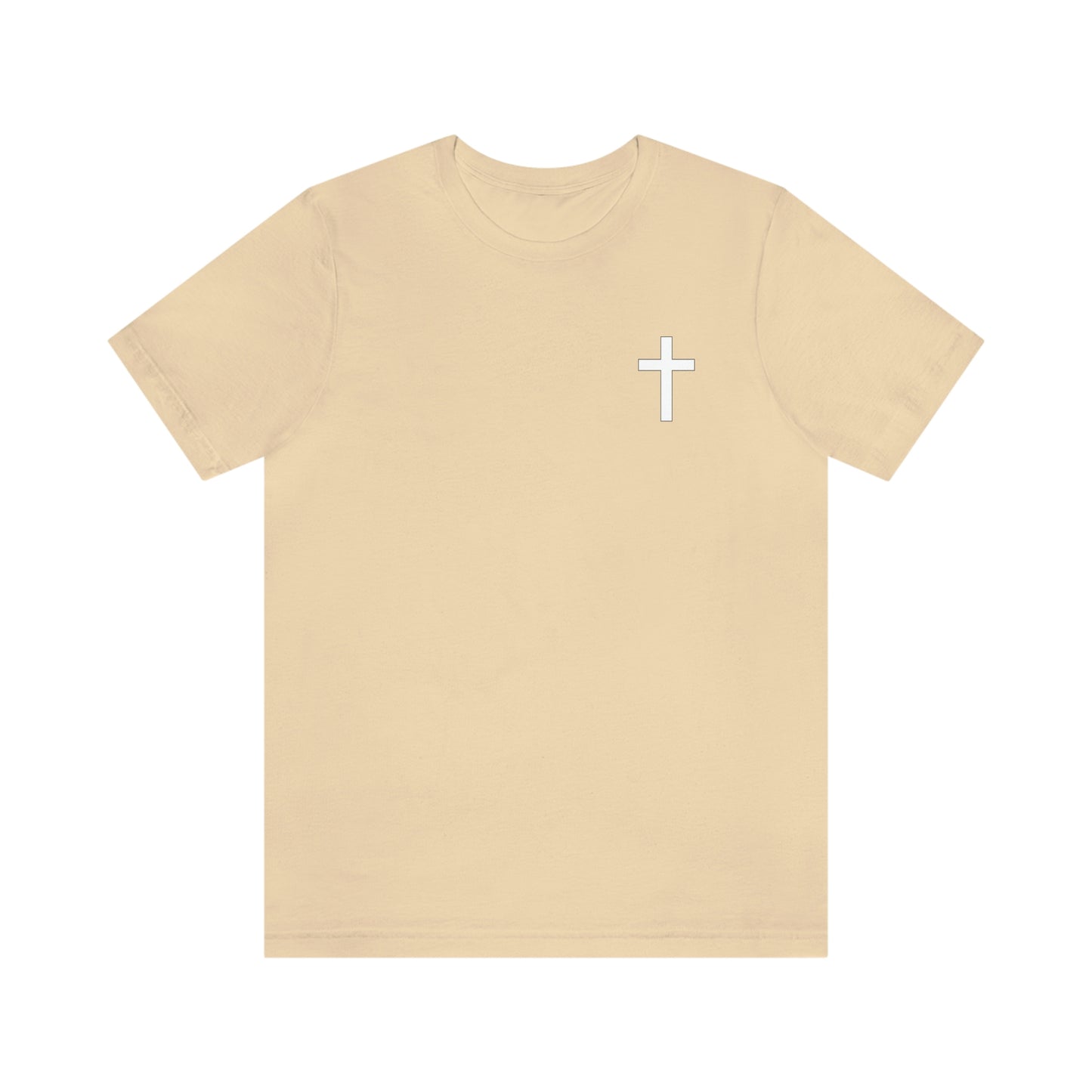 "Have Faith In Jesus" White Letters Unisex Jersey Short Sleeve Tee