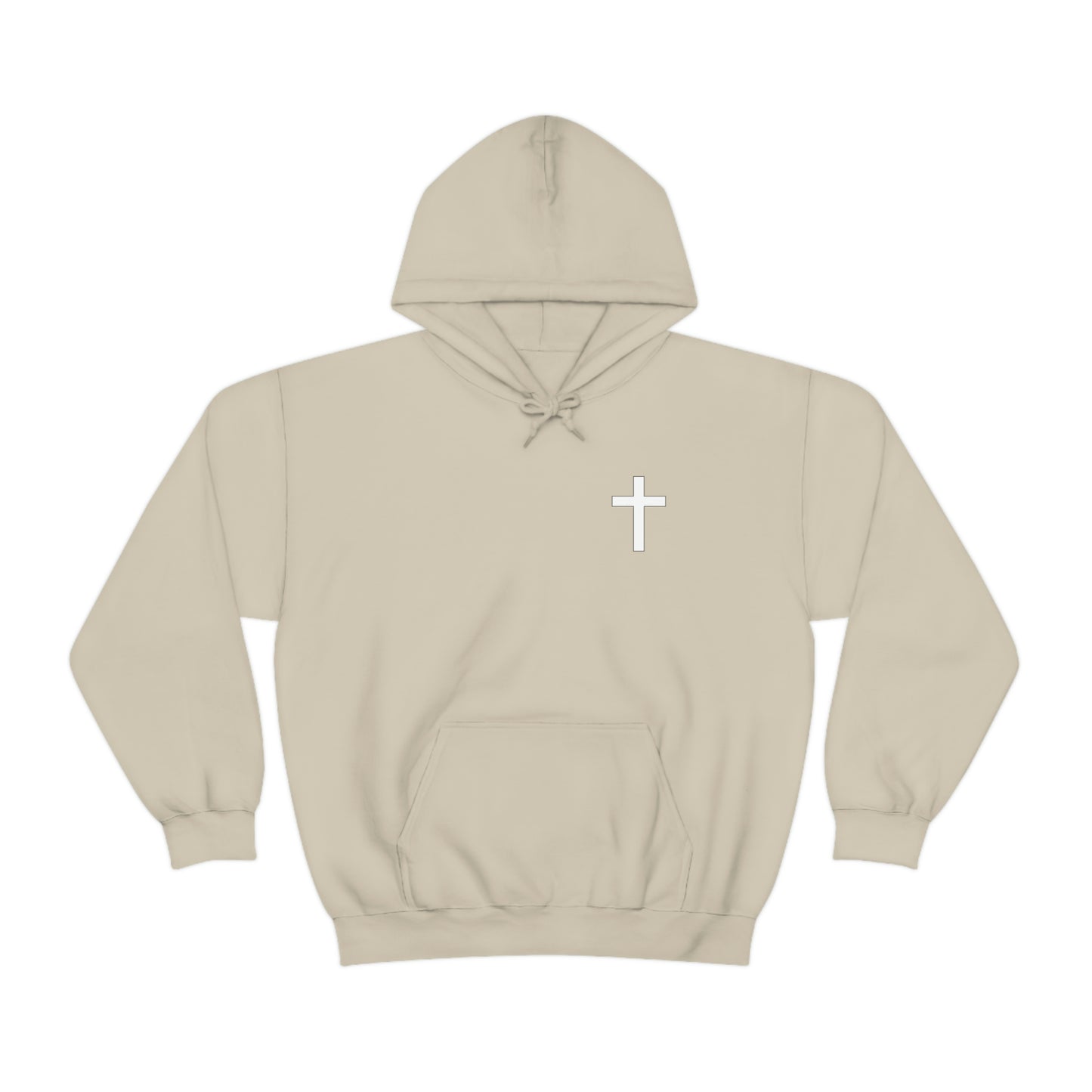 "Have Faith In Jesus" White Letters Unisex Heavy Blend™ Hooded Sweatshirt