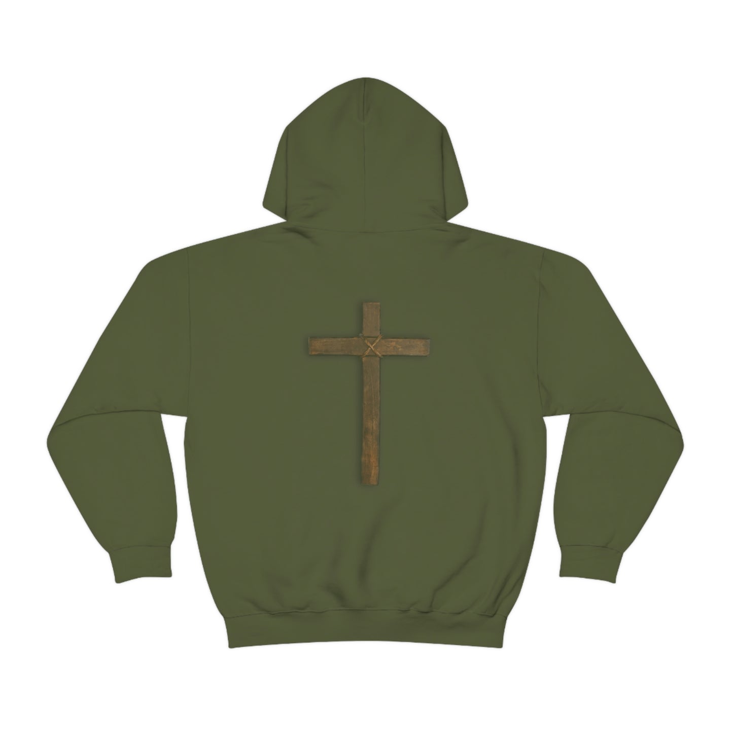 "In God We Are" Brown Unisex Heavy Blend™ Hooded Sweatshirt