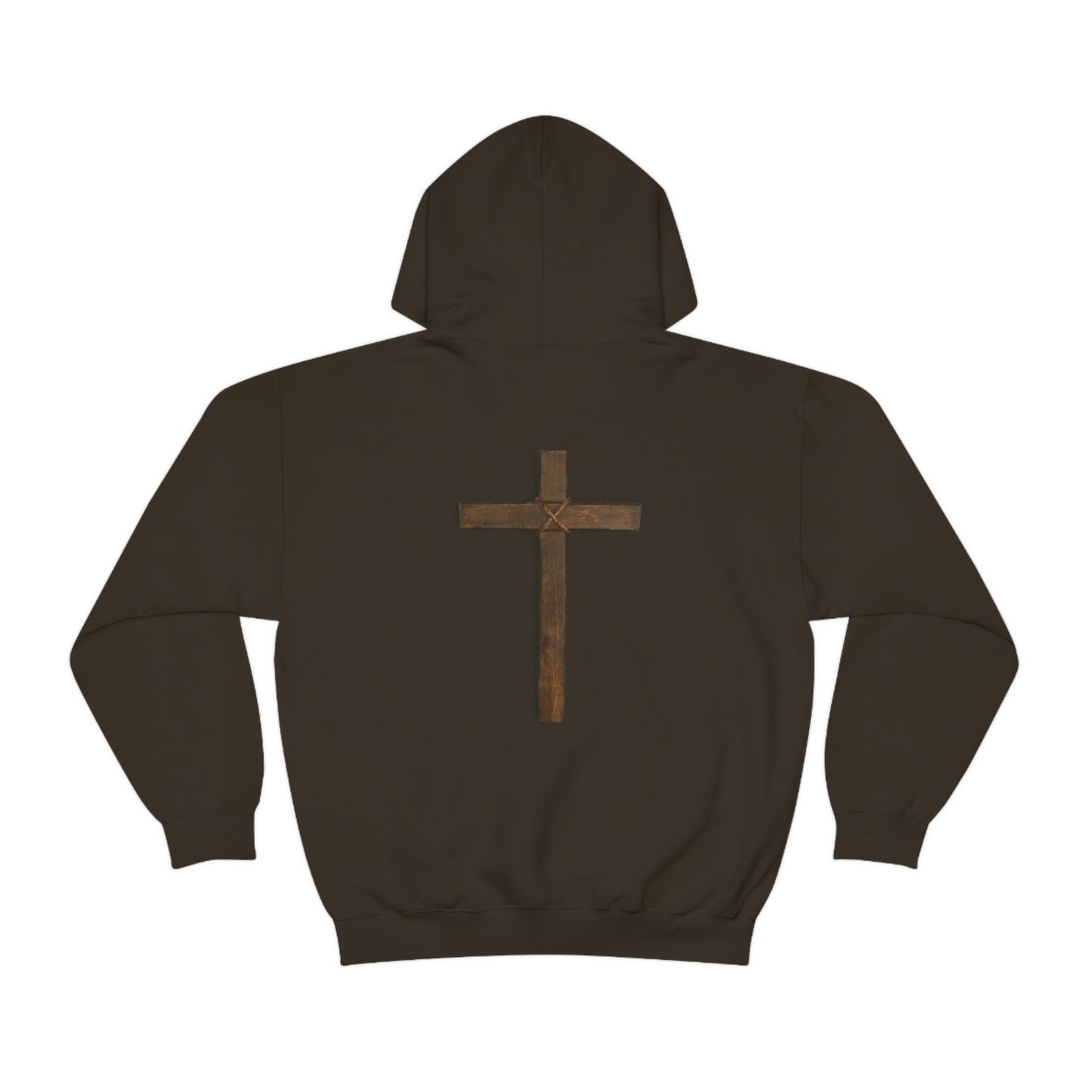 "In God We Are" Brown Unisex Heavy Blend™ Hooded Sweatshirt