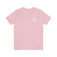 "Trust God's Timing" White Letters Unisex Jersey Short Sleeve Tee